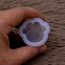 molde de silicona pata de gato 3.5*3.5cm