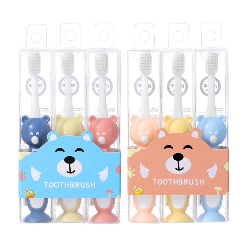 Cepillo toothbrush para niños 3pc