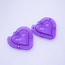 Molde de plastico diseño corazón