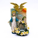 Chiche santo con porta vela 1pc