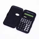 Calculadora científica con reloj