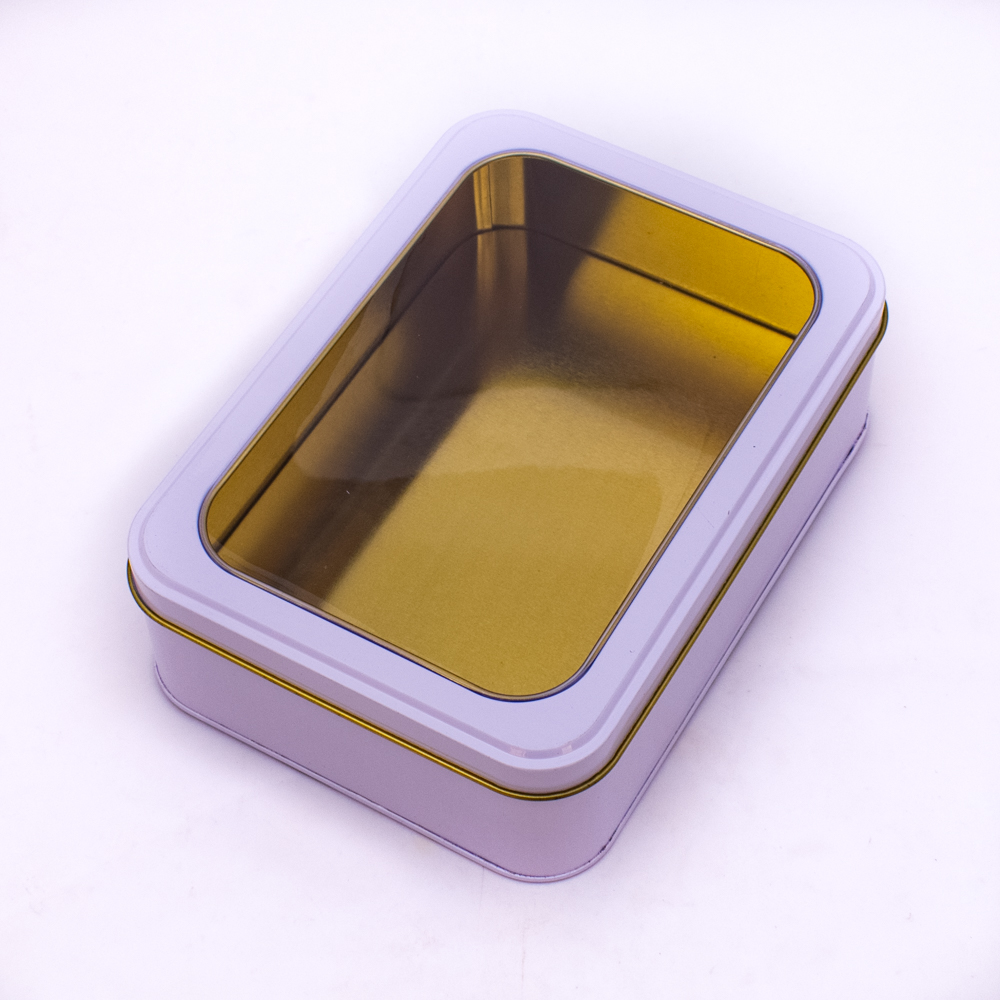 Caja de metal con tapa 18.5*13.5*5CM