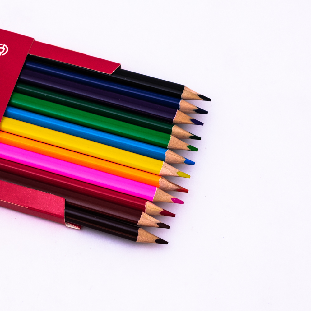Lápiz de color 12pcs puremooths
