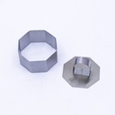 Molde de metal hexagonal 3pc
