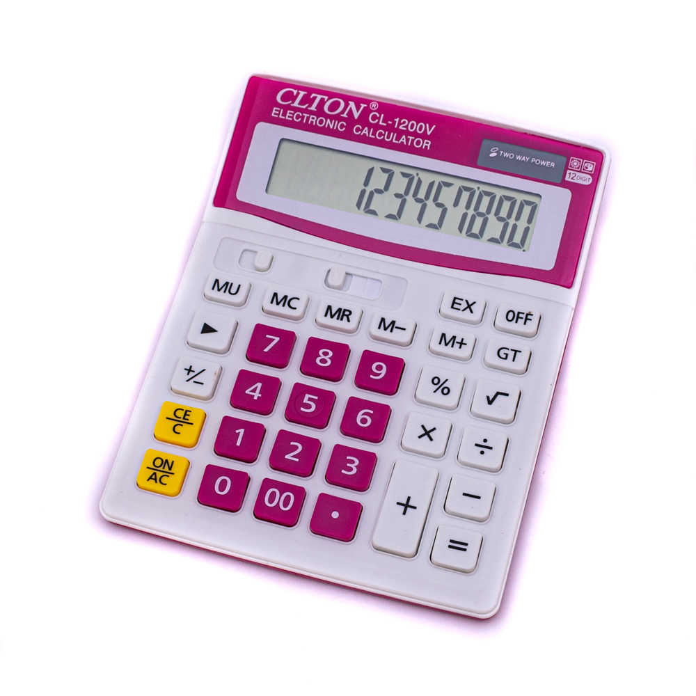 Calculadora clton cl-1200v