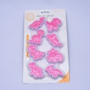 Molde para galleta diseño surtido 8pc