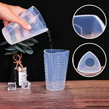 Vaso de silicona medidor de  500ml