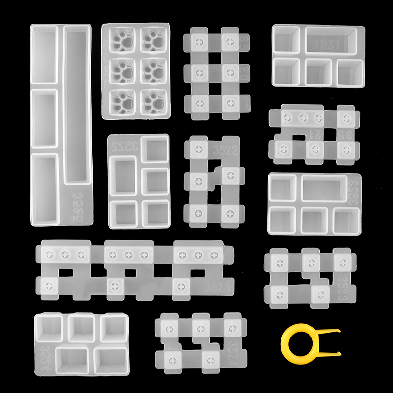Molde de silicona para teclado