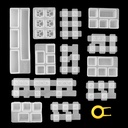 Molde de silicona para teclado