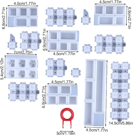 Molde de silicona para teclado