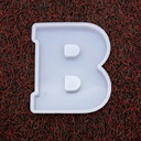 Molde de silicona letra B 180mm*145mm