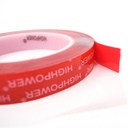 Cinta adhesiva acrílica doble fax 18MM*5M HIGHPOWER