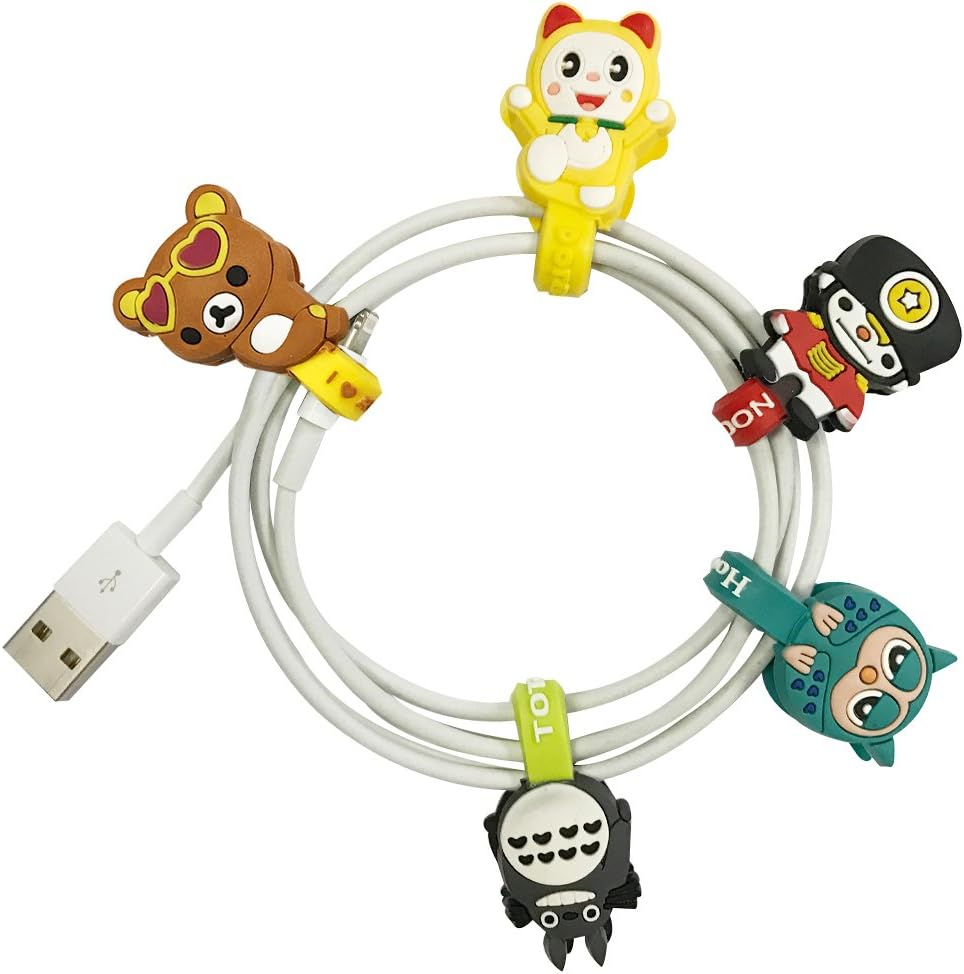 Soporte para cable con diseños