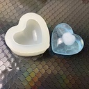 Molde de silicona diseño corazón 40*50mm