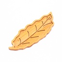 Bandeja bambu forma hoja 35*13*1.7cm