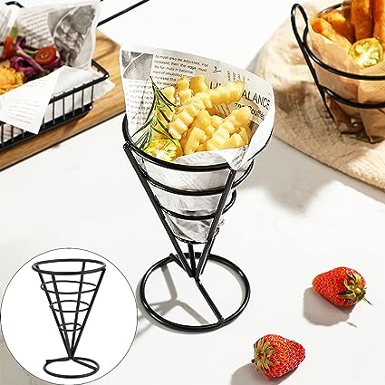 Soporte de hierro para papas fritas 6*4cm