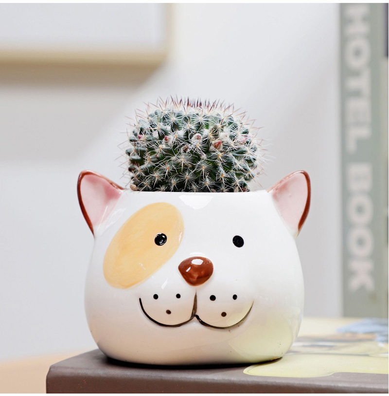 Maceta diseño gatito 7*9cm