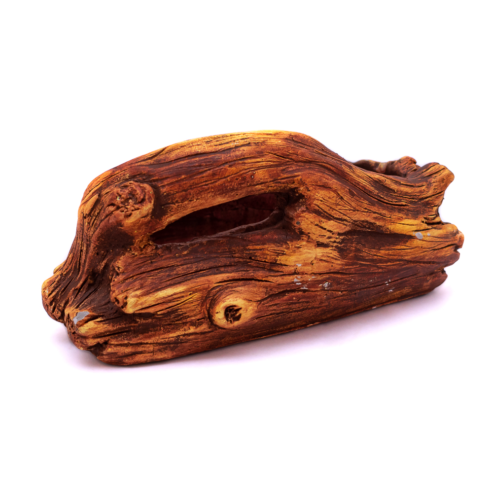 Maceta diseño de tronco 9*9.5cm