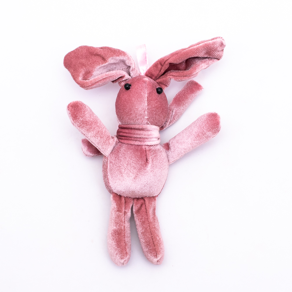 Peluche forma de conejo 15cm