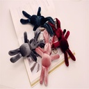 Peluche forma de conejo 15cm