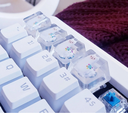 Molde de silicona para teclado mechanico