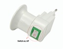 Adaptador porta foco con enchufe