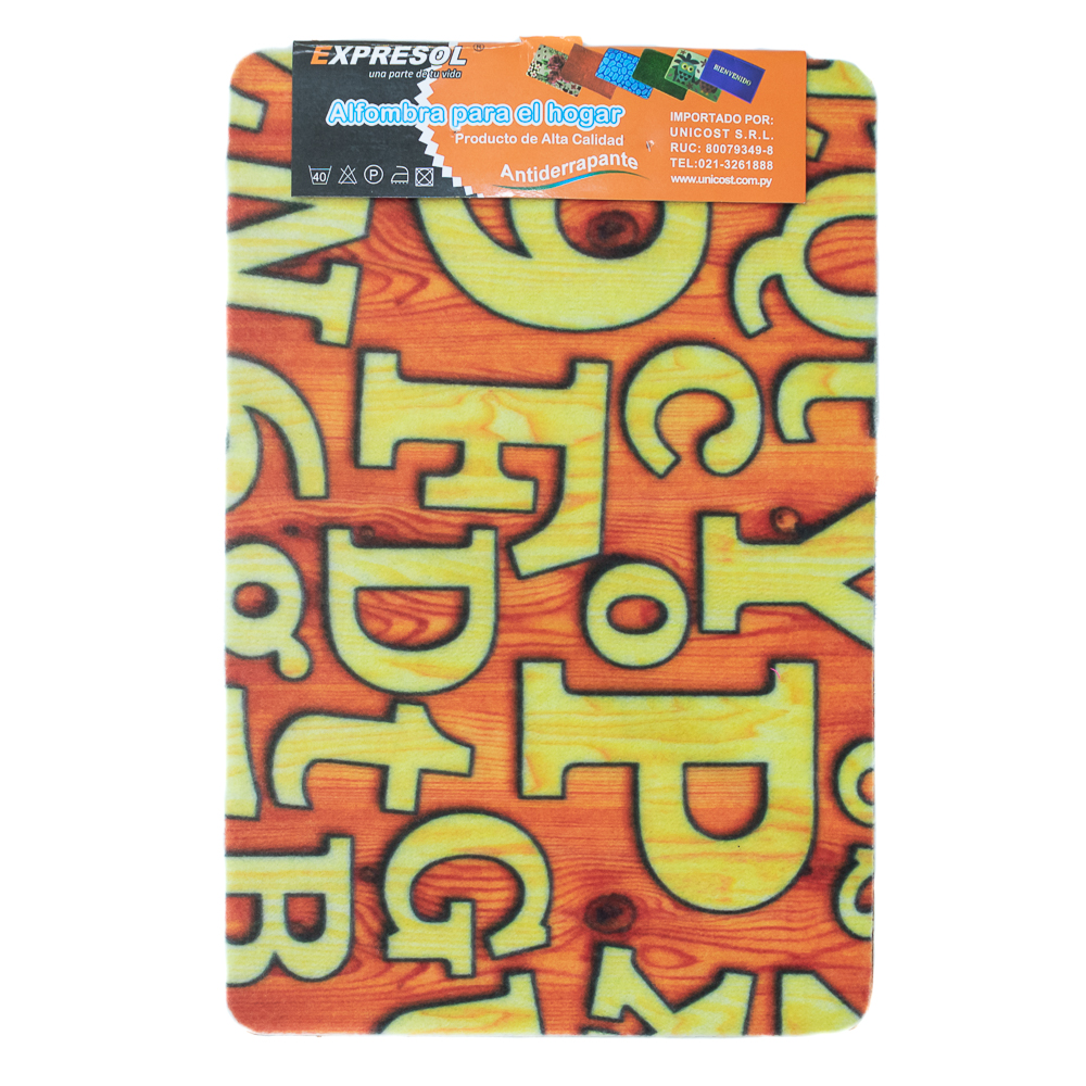 Alfombra con diseños 35*58cm