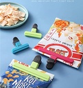 Clip de plástico para bolsas de alimentos 4ud