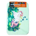 Alfombra con diseños unicornio 40*60cm