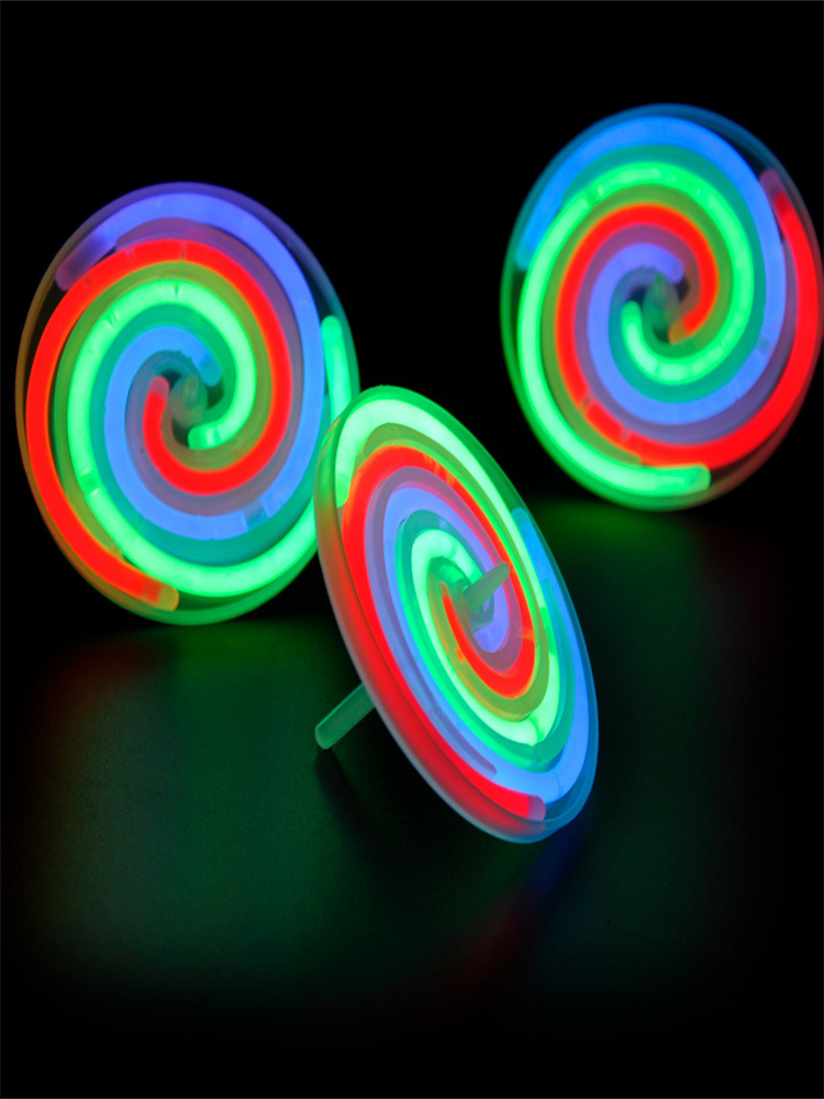 Varita fluorescente espiral