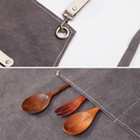 Delantal retro tela de vaquero 60*75