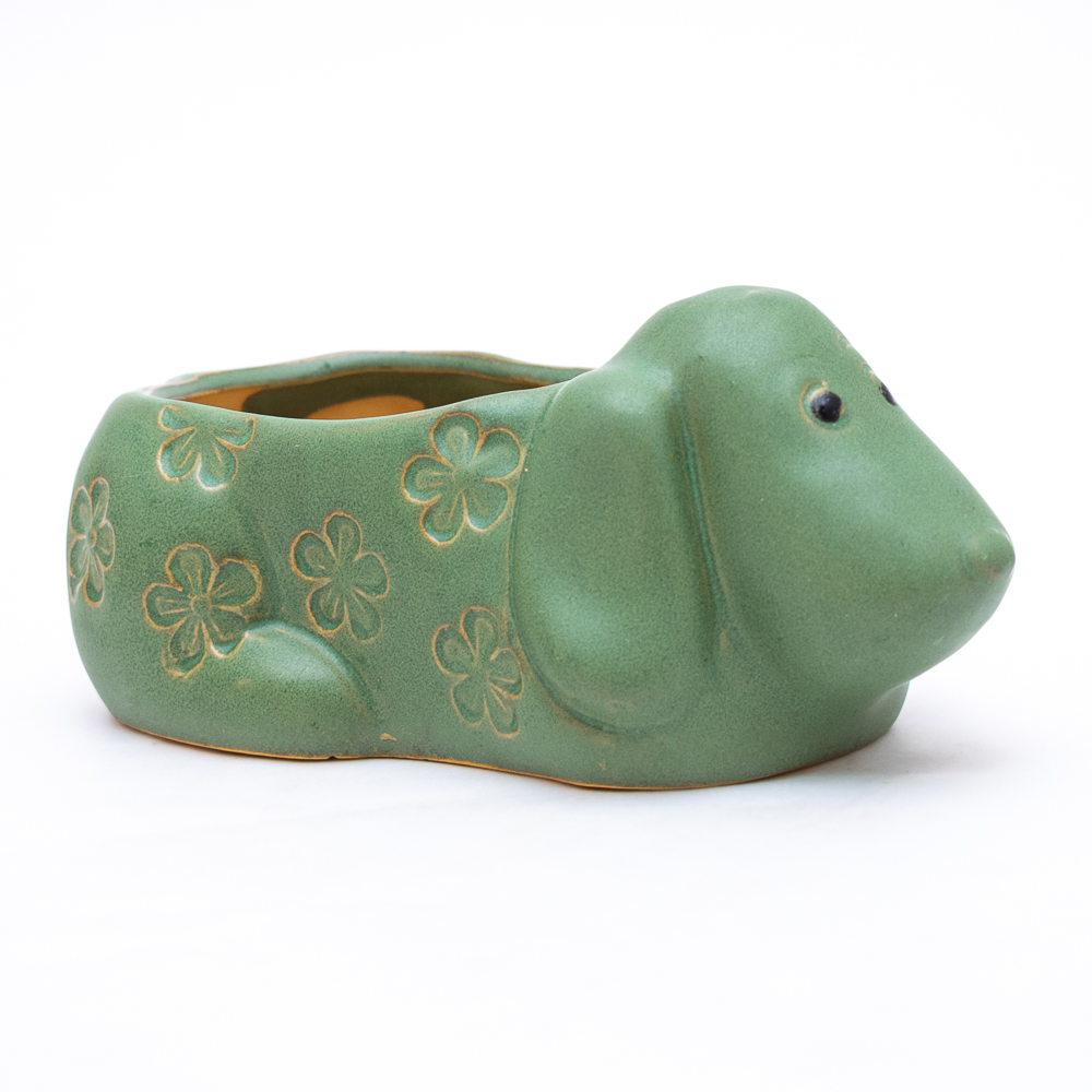 Maceta diseño de perrito 8*9*7cm