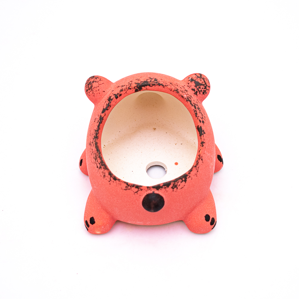 Maceta diseño oso tumbado 13.5*10.3*7.7cm