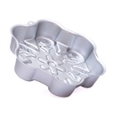 Molde para torta diseño copo de nieve