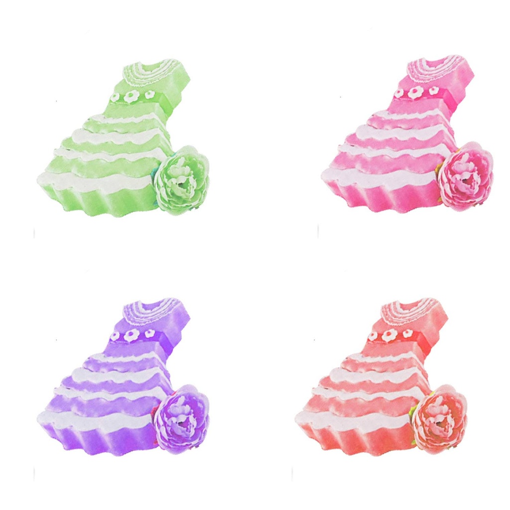 Molde para torta diseño vestido