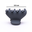 Pinza matte liso 12 piezas 2.5cm