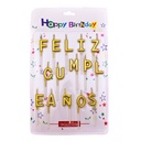 Vela de feliz cumpleaños