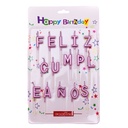 Vela de feliz cumpleaños