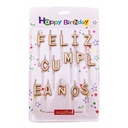Vela de feliz cumpleaños