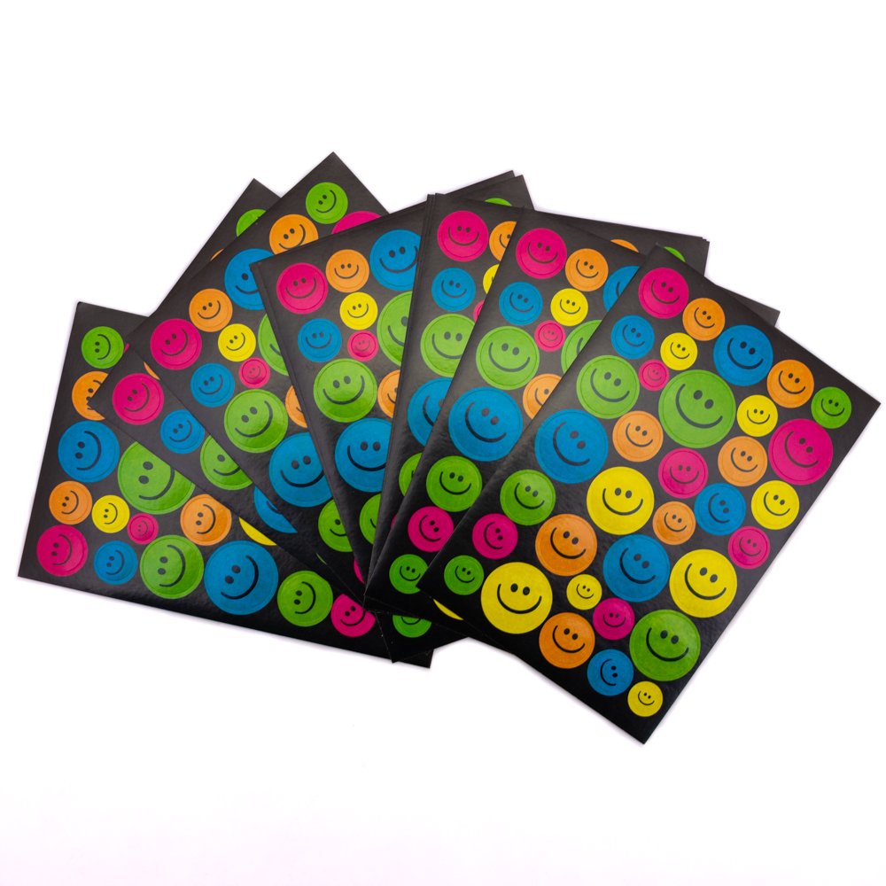 Planchas de sticker emoji 10pc