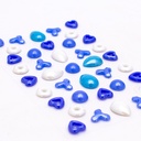 Sticker de perlas 10*24cm