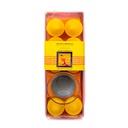Velas para aromaterapia con porta vela