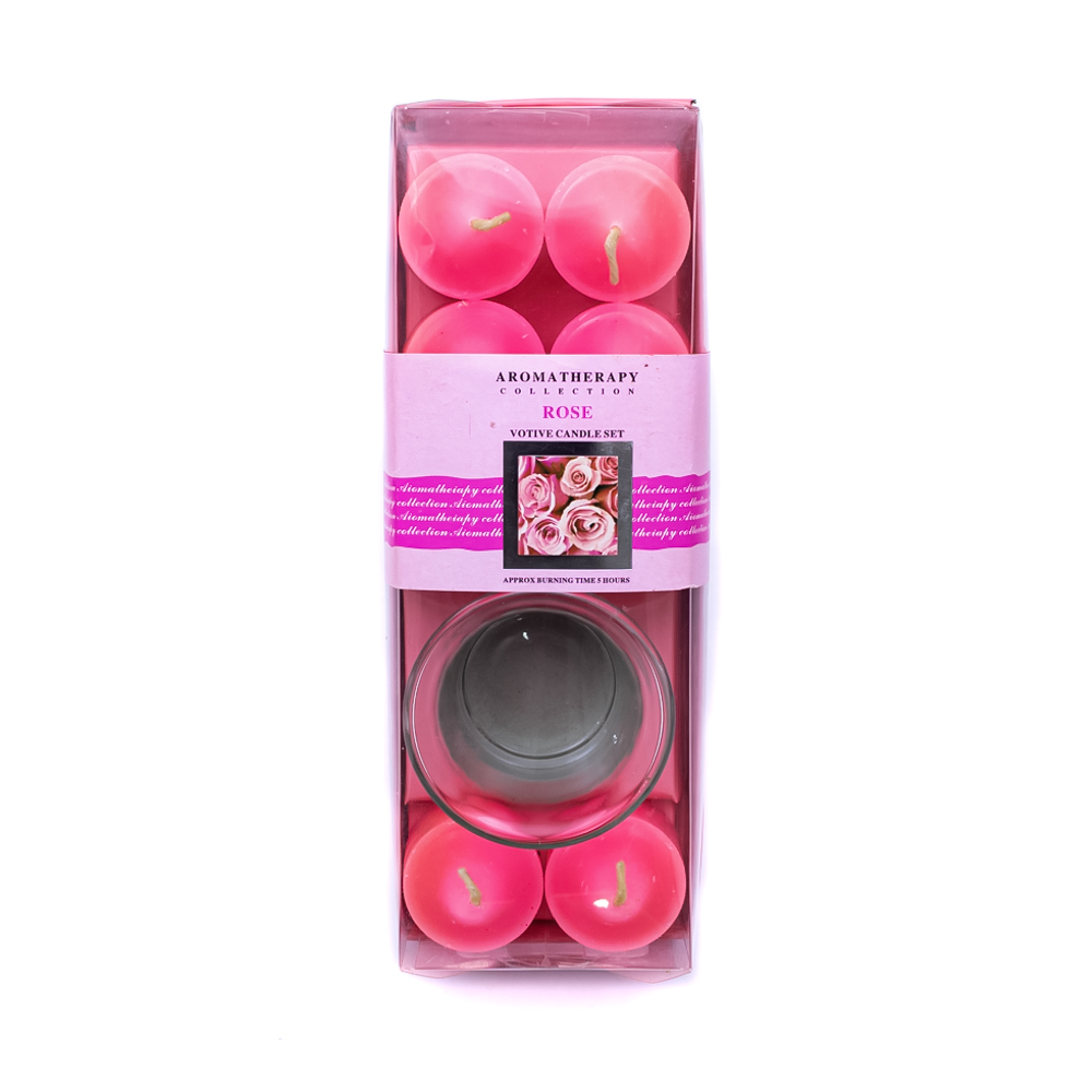 Velas para aromaterapia con porta vela