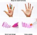 Crayola artistica facial 6 color