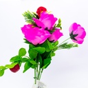 Flor artificial 10 cabezas surtido