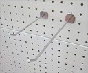 Gancho para panel perforado 15cm