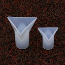 Molde de silicona piramide 3d 2pc 40 y 60mm