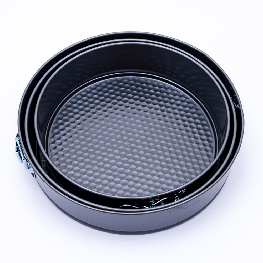 Bandeja de metal para torta 3pc