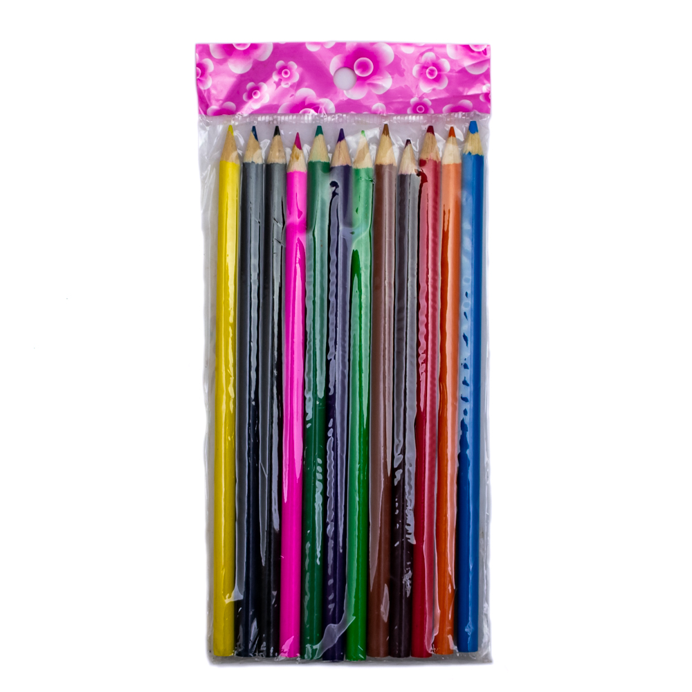 Lápiz de color liso 12pc