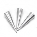 MOLDE FORMA CONO DE METAL 3PC